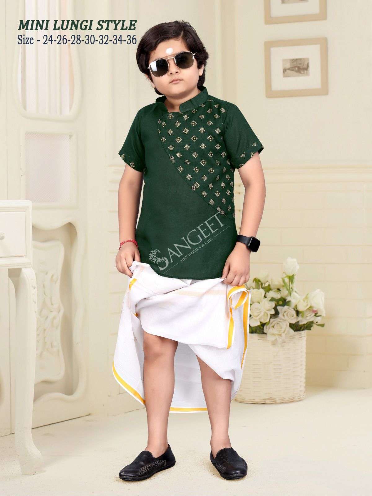 Lungi style kurti outlet