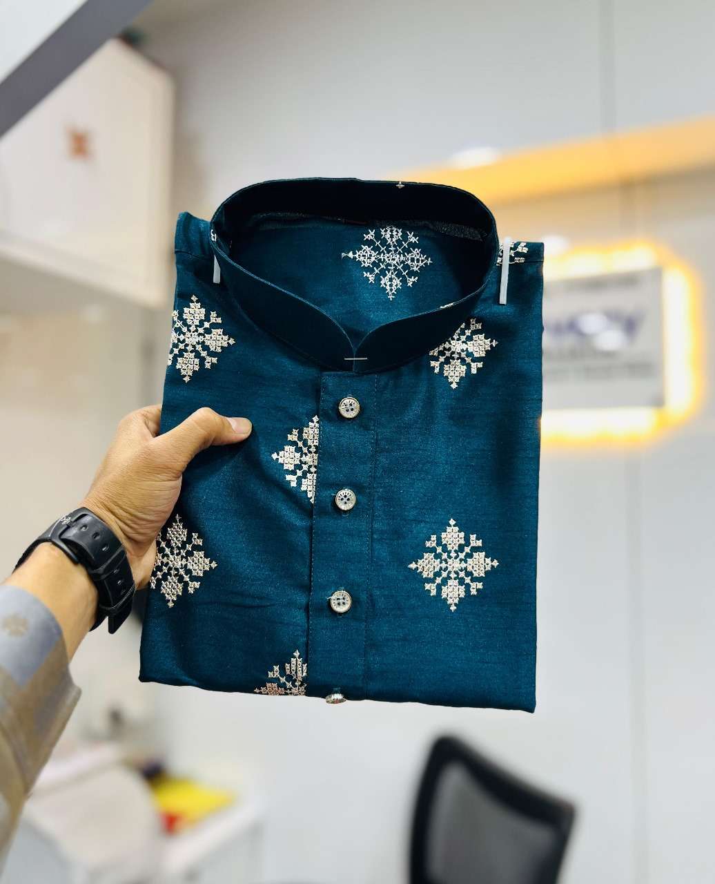 Flower kurta pajama hotsell