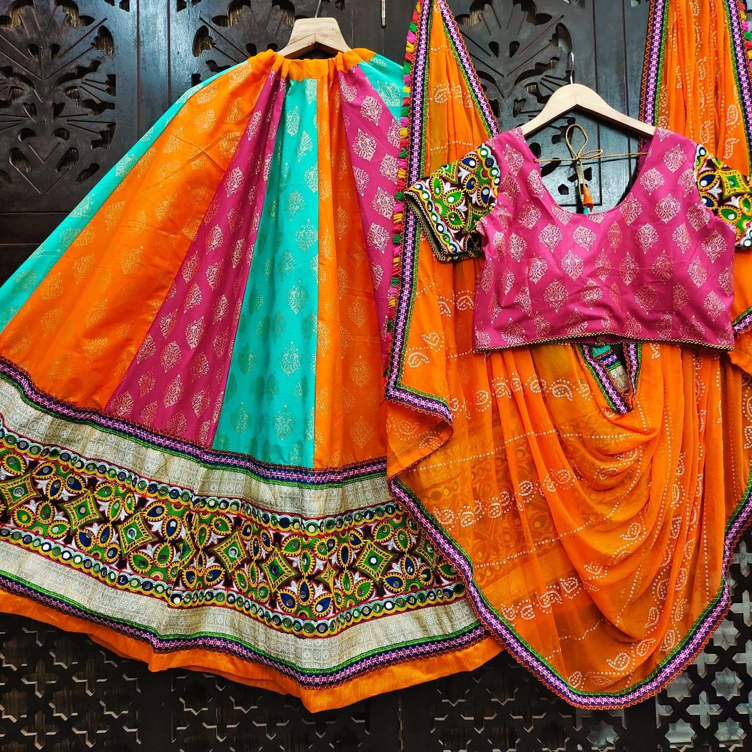 RANGILA VOL 1 BY ASLIWHOLESALE COTTON HEAVY EMBROIDERY NAVRATRI LEHENGAS rangila-vol-1-by-asliwholesale-cotton-heavy-embroidery-navratri-lehengas