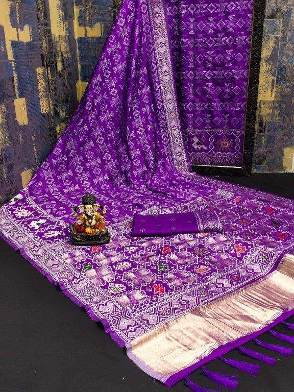 MEENA BY ASLIWHOLESALE DESIGNER PURE SOFT DOLA SILK SAREES-00125