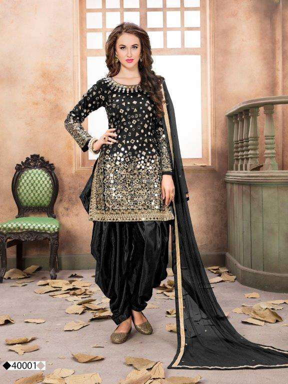 AANAYA 40000 SERIES BY ASLIWHOLESALE DESIGNER SILK PAKISTANI DRESSES-00274