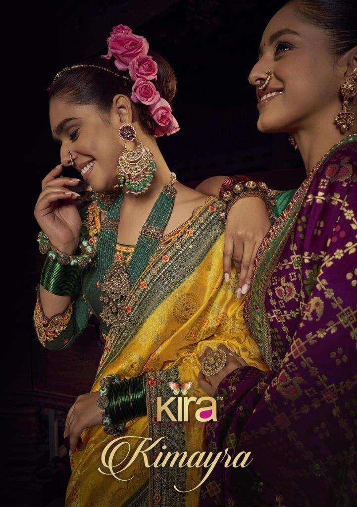 KIMAYRA BY KIRA 6901 TO 6906 SERIES DESIGNER SOFT VISCOSE DOLA PRINTED SAREES