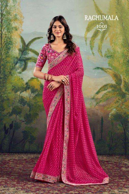 STAVAN RAGHUMALA 1001 TO 1010 SERIES PURE GEROGETTE SAREES-00004