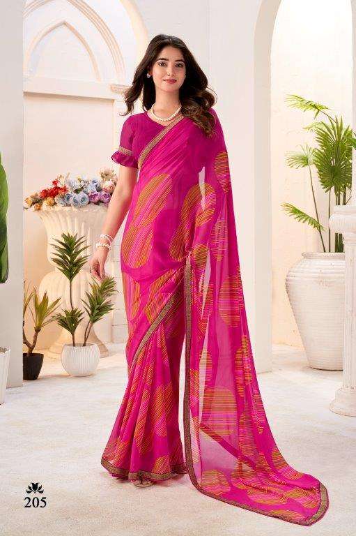 SCARLETT BY ASLIWHOLESALE DESIGNER PURE GEORGETTE PTINTED SAREES-00090
