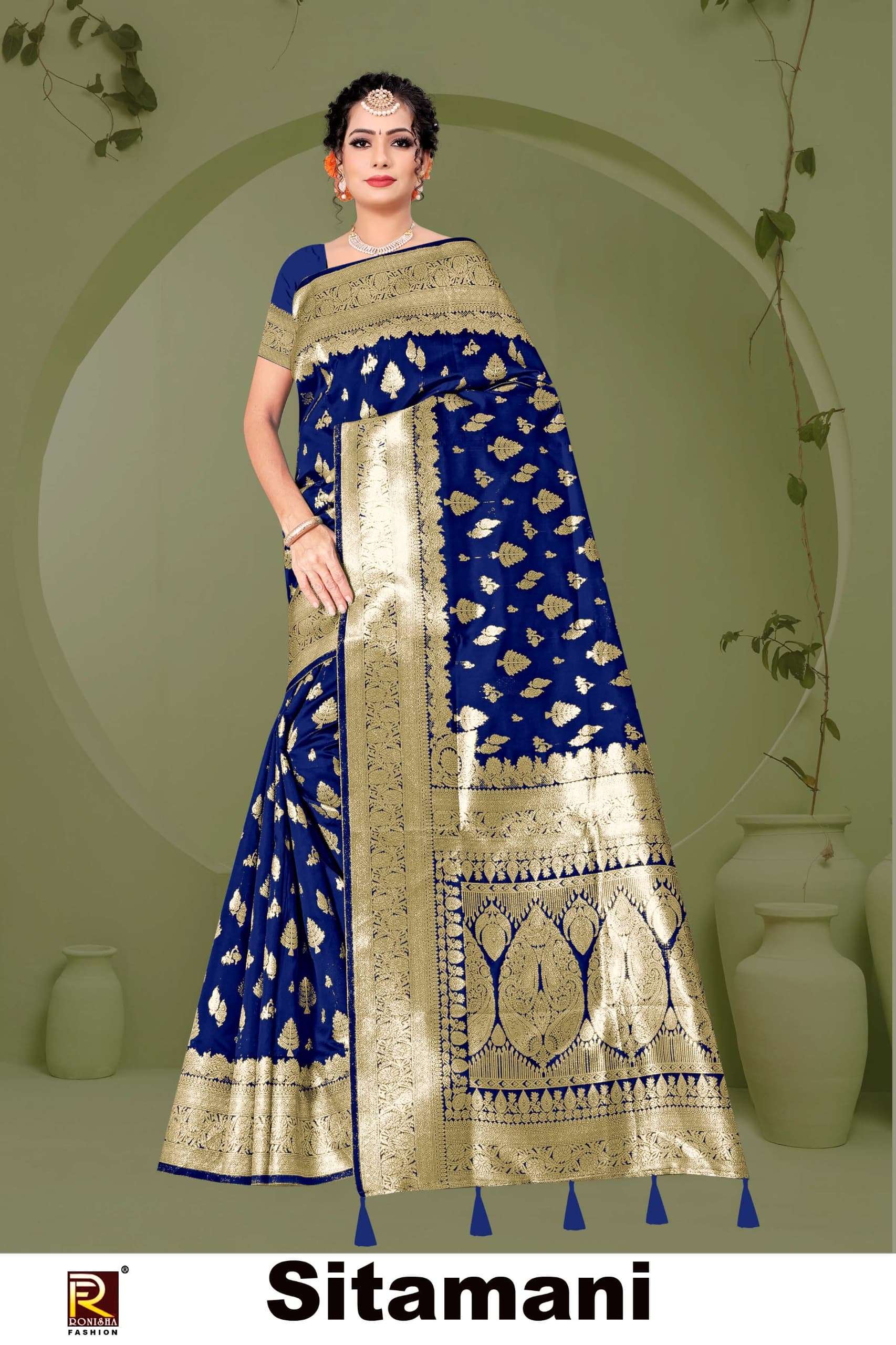 SITAMANI  BY RONISHA FASHION PURE SILK SAREES