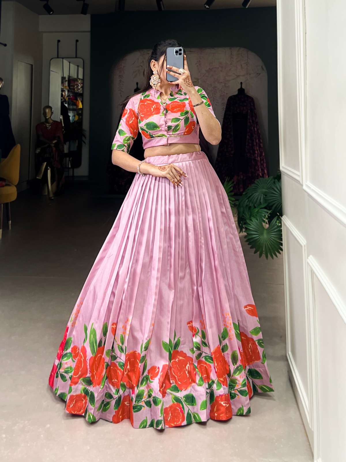 1133 COLOUR BY ASLIWHOLESALE DESIGNER PURE FANCY SILK PRINTED LEHENGAS-00195
