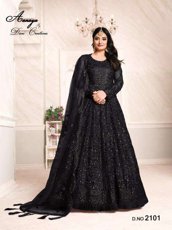 AANAYA VOL-121 BY DANI CREATION PURE NET PAKISTANI DRESSES-00274