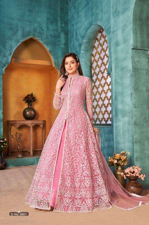 TWISHA AANAYA VOL-139 3901 TO 3904 SERIES PURE NET  PAKISTANI DRESSES-00274