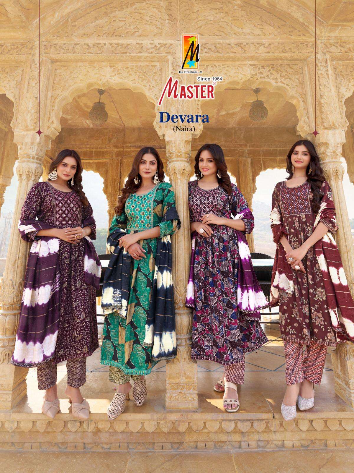 DEVARA BY MASTER 1001 TO 1008 SERIES DESIGNER CAPSULE FOIL PRINT DRESSES-00140