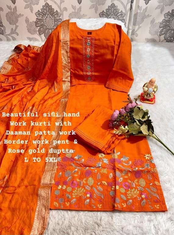 JYOTI VOL-137 BY ASLIWHOLESALE DESIGNER PURE MUSLIN SILK DRESSES-00233