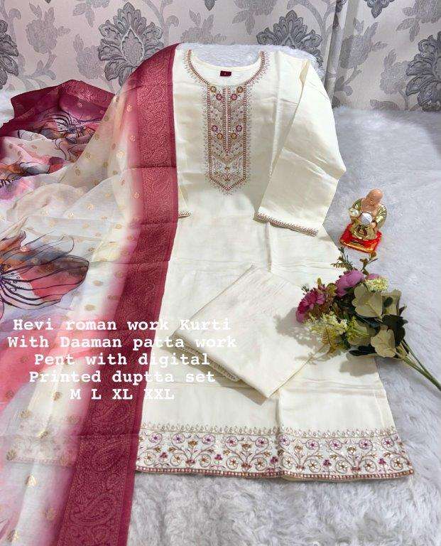 JYOTI VOL-139 BY ASLIWHOLESALE DESIGNER PURE SILK EMBROIDERY DRESSES-00232
