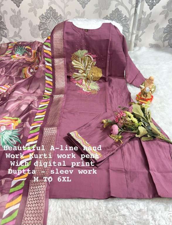 JYOTI VOL-143 BY ASLIWHOLESALE DESIGNER PURE MUSLIN SILK DRESSES-00233