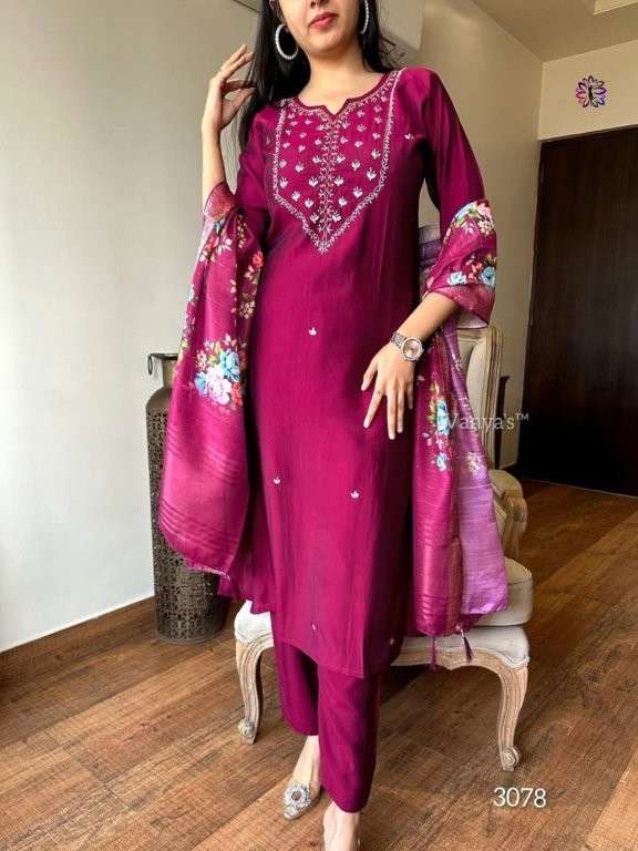 KF-3294 COLOUR BY ASLIWHOLESALE DESIGNER PURE ROMAN SILK DRESSES-00096