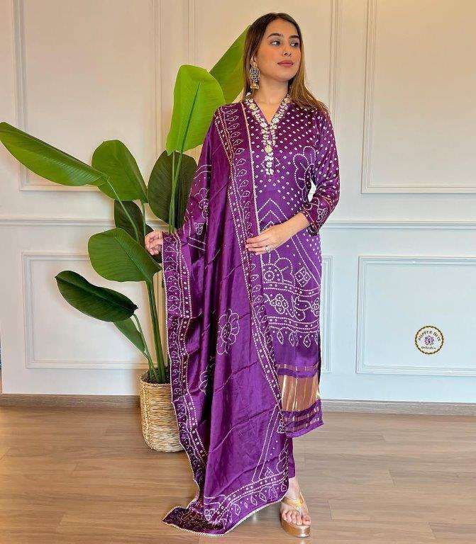 KF-6004 BY ASLIWHOLESALE DESIGNER PURE COTTON EMBROIDERY PRINTED DRESSES-00096
