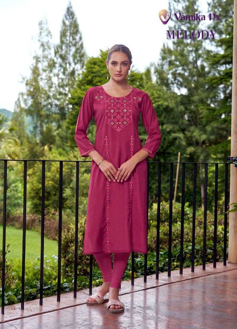 MELODY BY VAMIKA 2709 TO 2714 SERIES HEAVY PV CHANDRI STITCHED DRESSES-00028