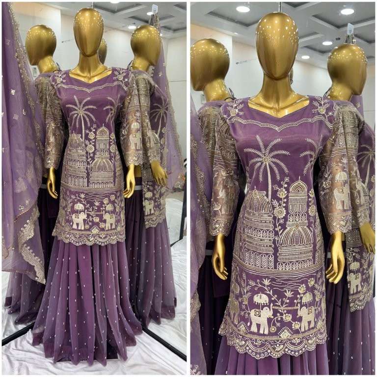 5247 HIT COLOUR BY ASLIWHOLESALE DESIGNER PURE NET EMBROIDERY PAKISTANI DRESS-00262