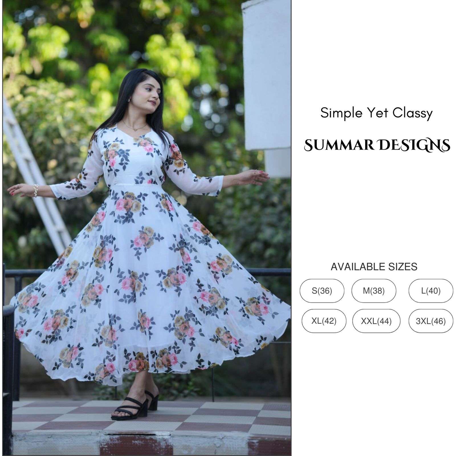 8107 COLOUR BY ASLIWHOLESALE DESIGNER GEORGETET FANCY EMBROIDERY KURTIS-00135