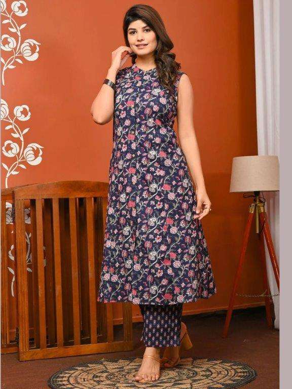 ENSTINKT SUMMER COLLECTION VOL-200 FANCY COTTON PRINTED KURTIS-00243