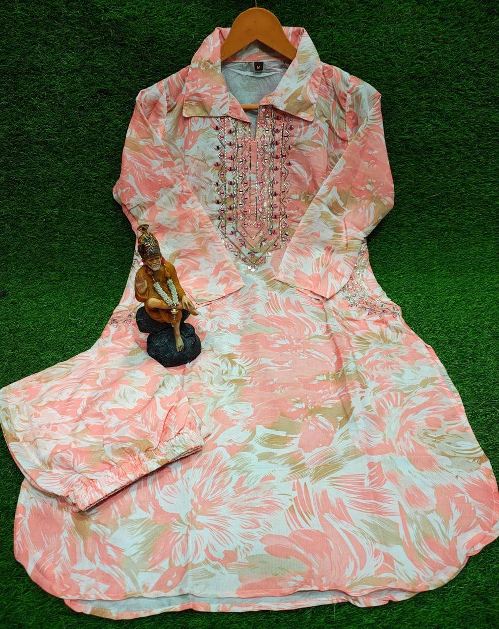 HIMANSHI VOL-781 BY ASLIWHOLESALE DESIGNER FACNY MUSLIN PRINT CO-ORD SET-00211