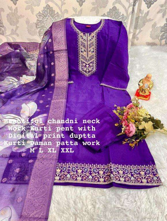 JYOTI VOL-168 BY ASLIWHOLESALE DESIGNER PURE SILK EMBROIDERY DRESSES-00233