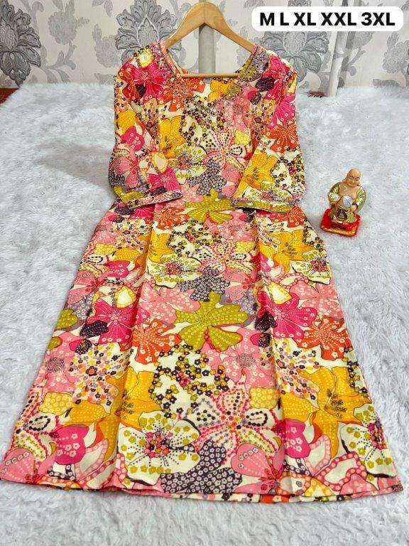 JYOTI VOL-192 BY ASLIWHOLESALE DESIGNER PURE VISCOSE CHINON PRINTED KURTIS-00233