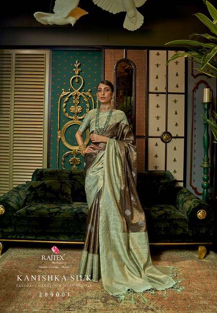 KANISHKA SILK BY RAJTEX 289001 TO 289006 SERIES PURE SILK SAREES-00137