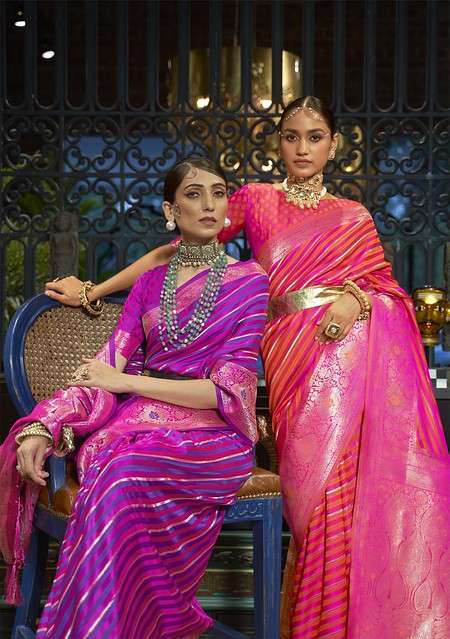KARADHYA SILK BY RAJTEX 287001 TO 287006 SERIES PURE SILK SAREES-00137