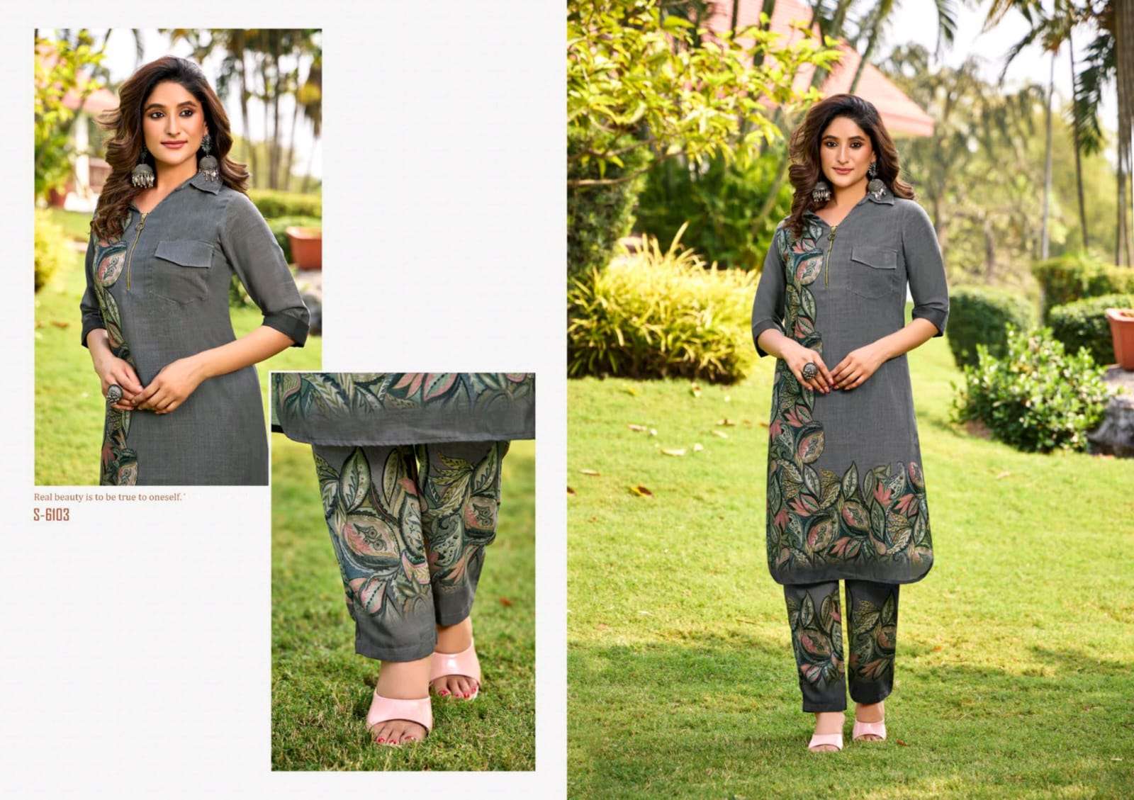 SBS FASHION HEETIKA DESIGNER FANCY HEAVY COTTON PRINTED CO-ORD SETS-00014