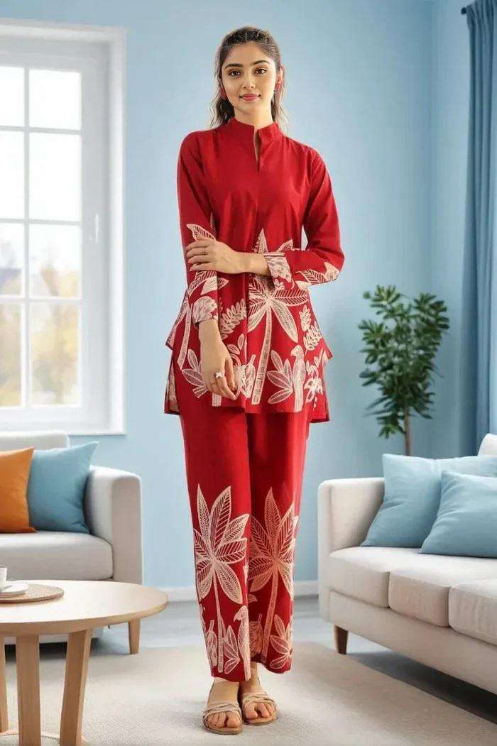 SUMMER COLLECTION VOL-177  BY ENSTINKT DESIGNER FACNY COTTON PRINT CASUALS-00243