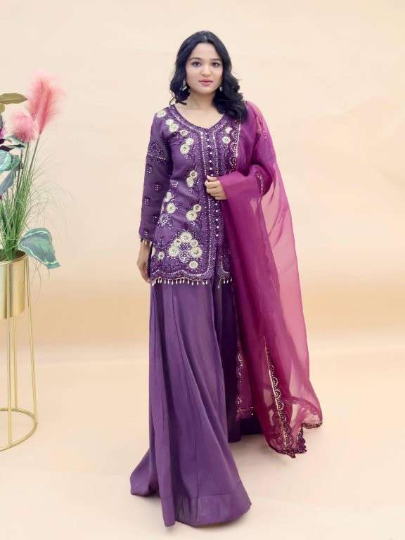 ZC-9012 COLOUR BY ASLIWHOLESALE DESIGNER PURE SILK DRESS-00267