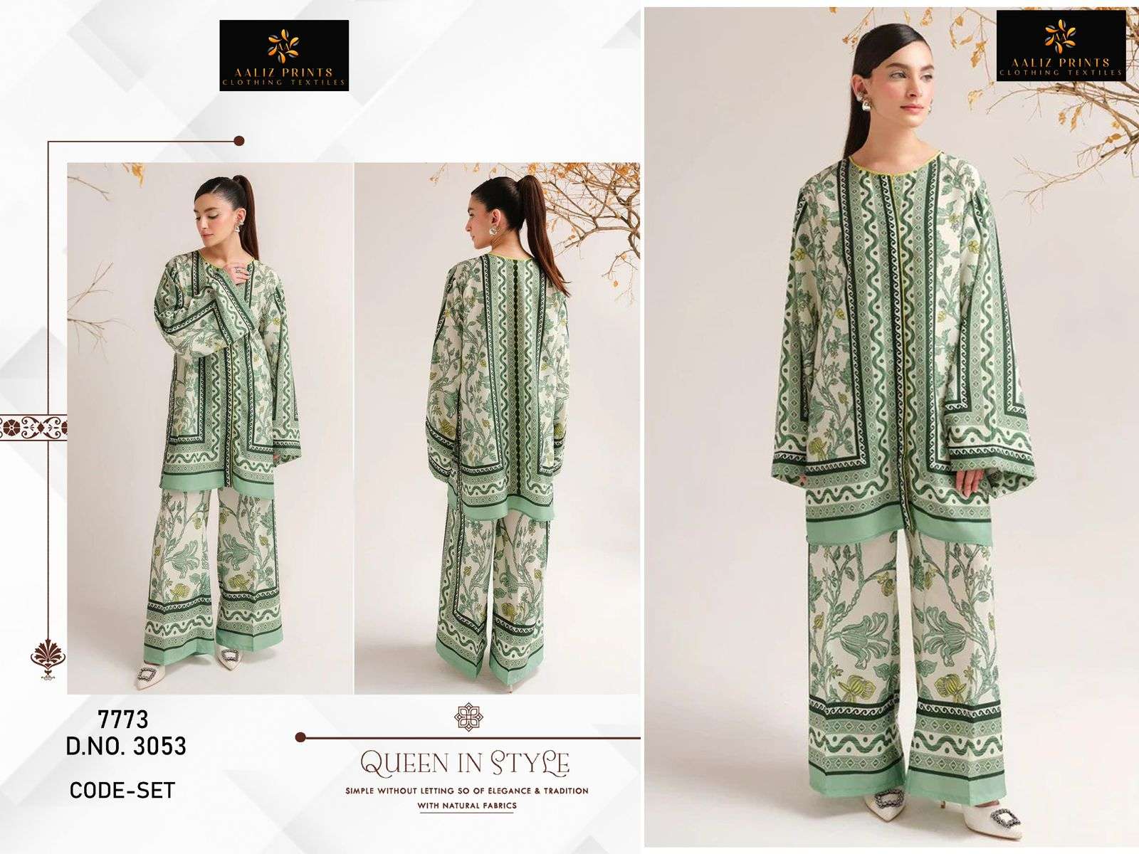 AALIZ PRINTS CO-ORD SET VOL-02 PURE LAWN PRINTED PAKISTANI CO-ORD SETS-00062