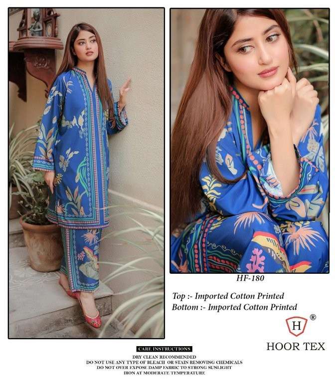 HOOR TEX H-180 PURE COTTON PRINTED PAKISTANI CO-ORD SET-00020