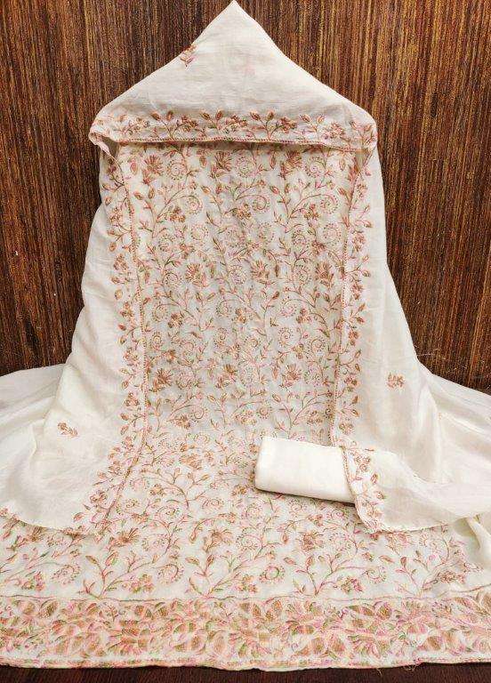 KISHU VOL-45 BY ASLIWHOLESALE DESIGNER PURE VICHITRA SILK EMBROIDERY DRESSES-00238