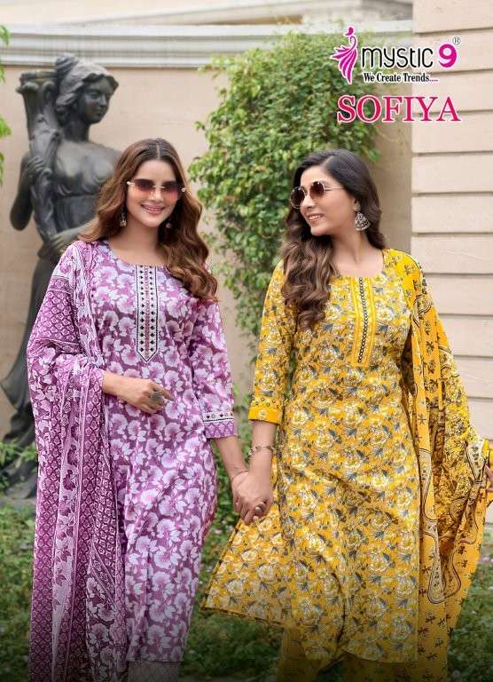 MYSTIC9 SOFIYA VOL-2 2001 TO 2008 SERIES PURE COTTON PRINTED KURTIS-00140