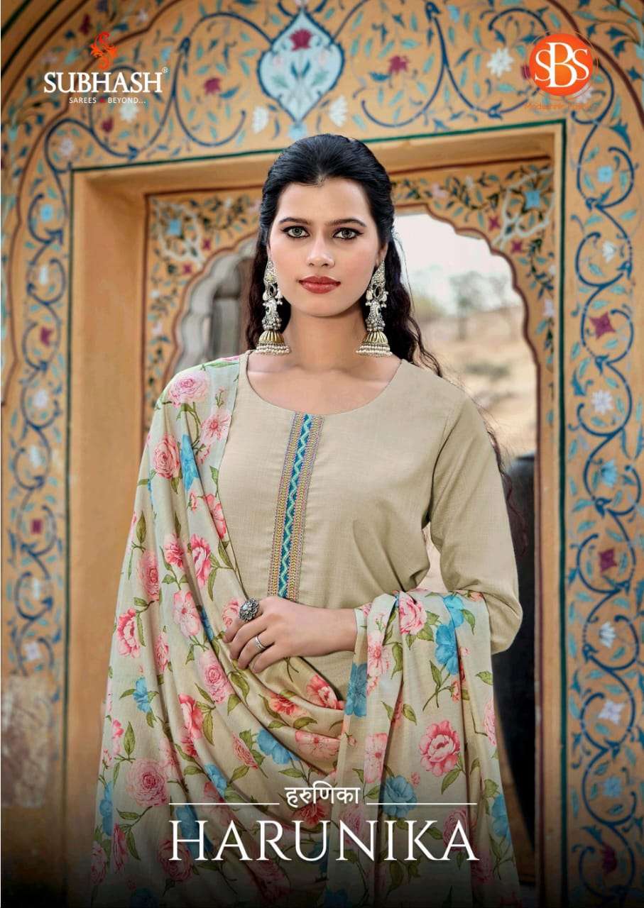 SBS FASHION HARUNIKA 6275 TO 6278 SERIES PURE COTTON PRINTED DRESSES-00014