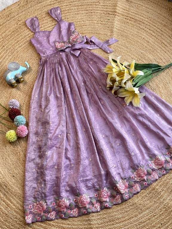 SHIVANI VOL-21 BY ASLIWHOLESALE DESIGNER PURE CRUSH EMBROIDERY KIDS KURTIS-00282