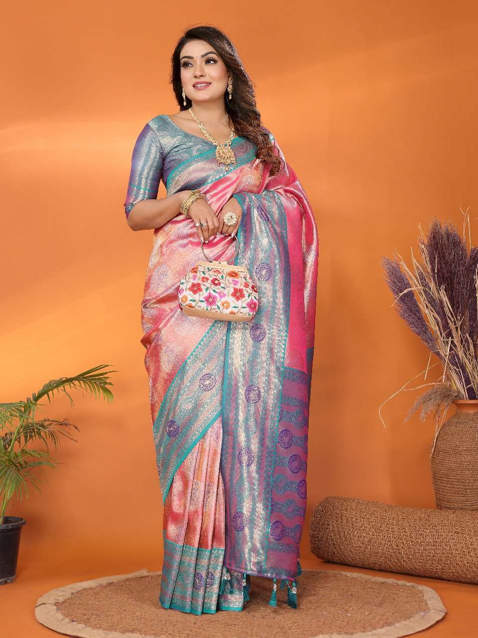 SONALI BY ASLIWHOLESALE DESIGNER PURE BANARASI SILK SAREES-00125