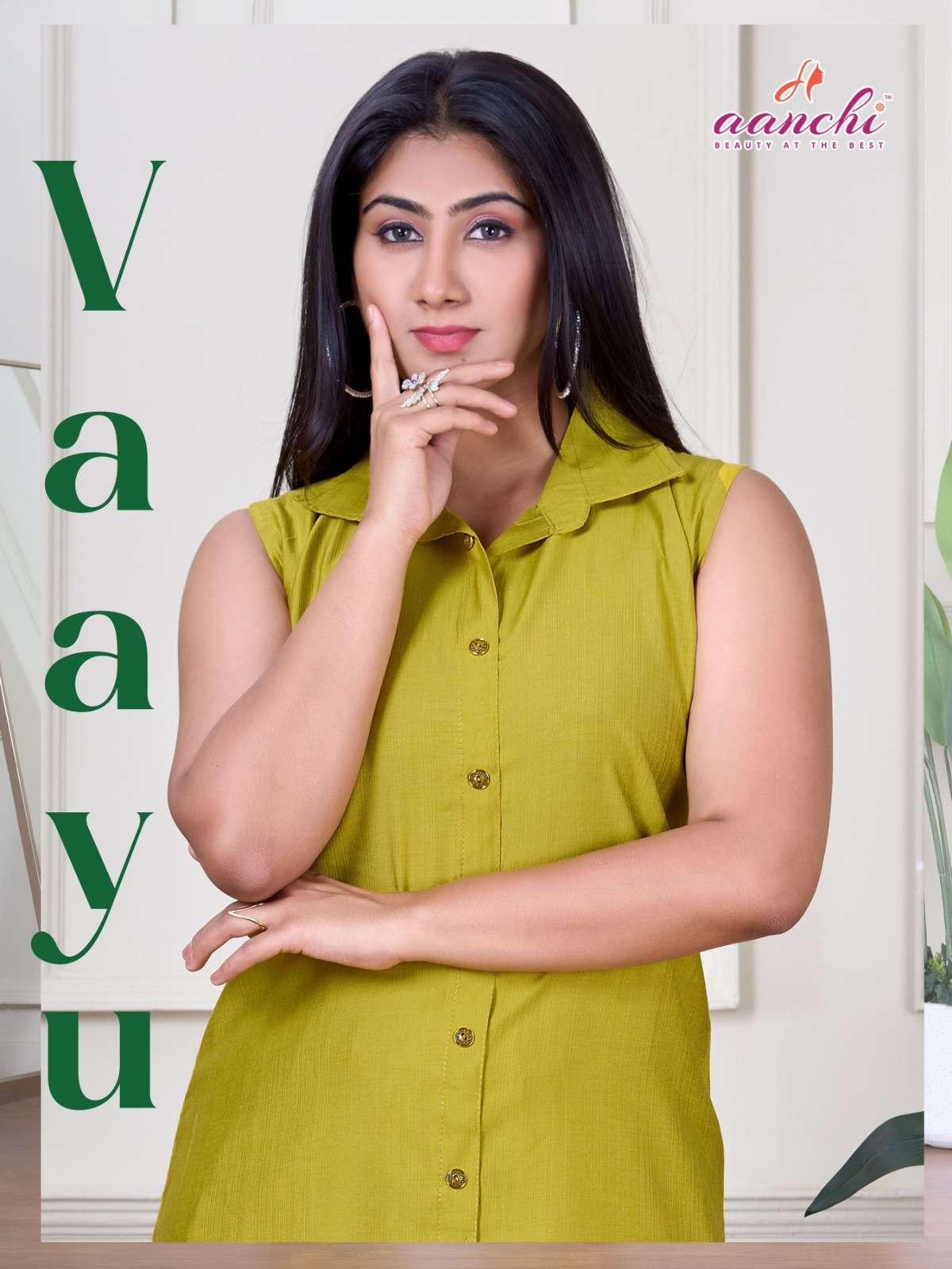 AANCHI VAAYU 1001 TO 1004 PURE FANCY VATICAN PRINTED KURTIS-00286