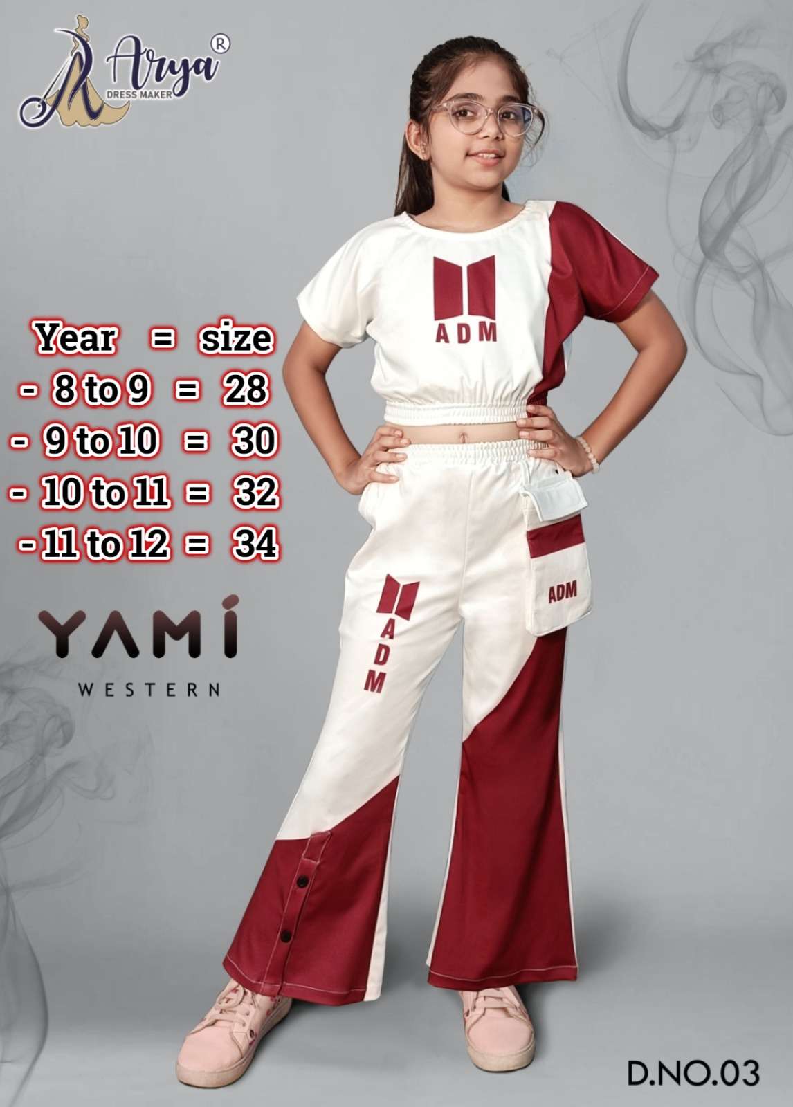 ARYA DRESS YAMI WESTERN PURE LYRCA PRINTED TOP AND PANT-00079