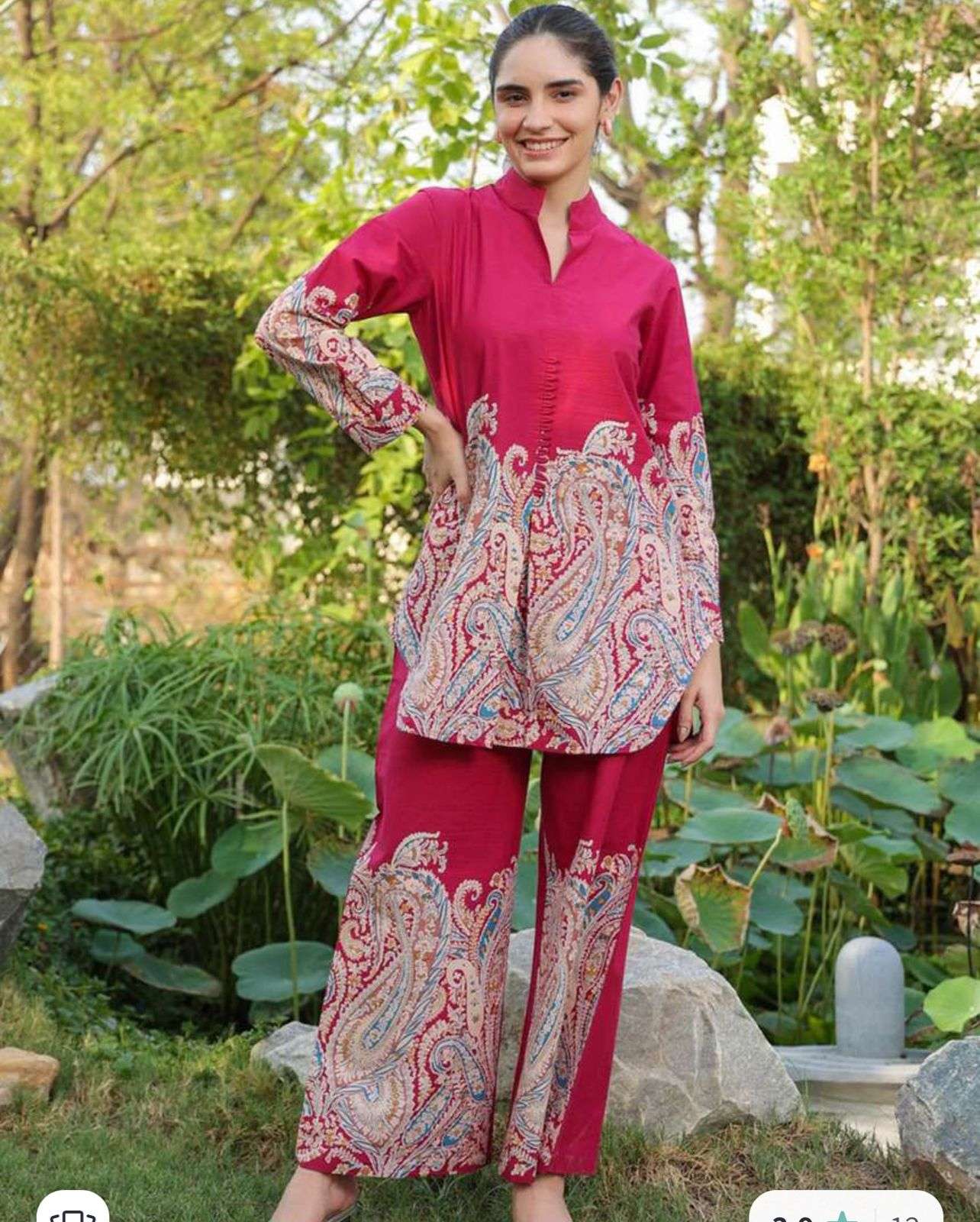 HIMANSHI VOL-849 BY ASLIWHOLESALE DESIGNER PURE COTTON LINEN CO-ORD SET-00211