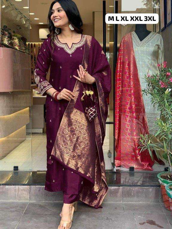 SWATI VOL-71 BY ASLIWHOLESALE DESIGNER PURE  HEAVY ROMAN SILK DRESSES-00237