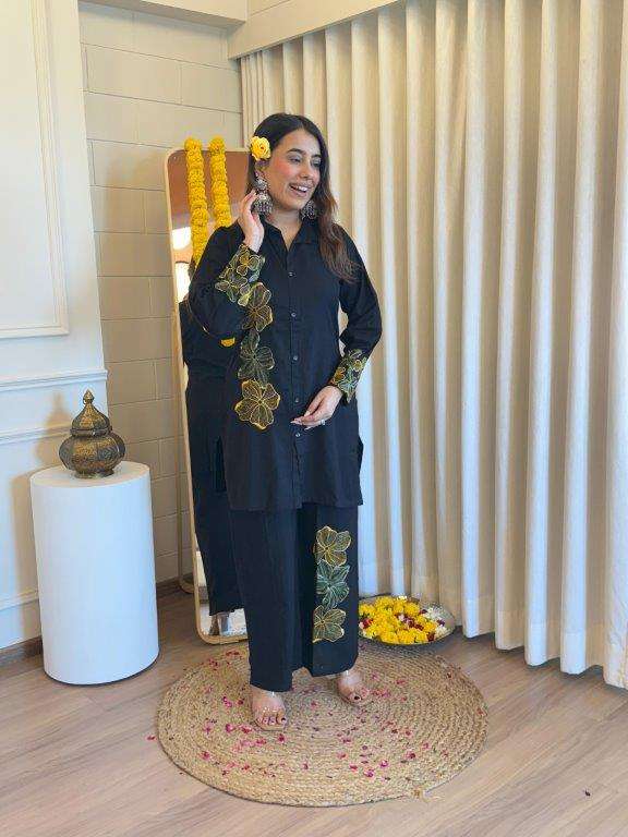 VAIDI BY ASLIWHOLESALE DESIGNER PURE COTTON EMBROIDERY CASUALS-00264