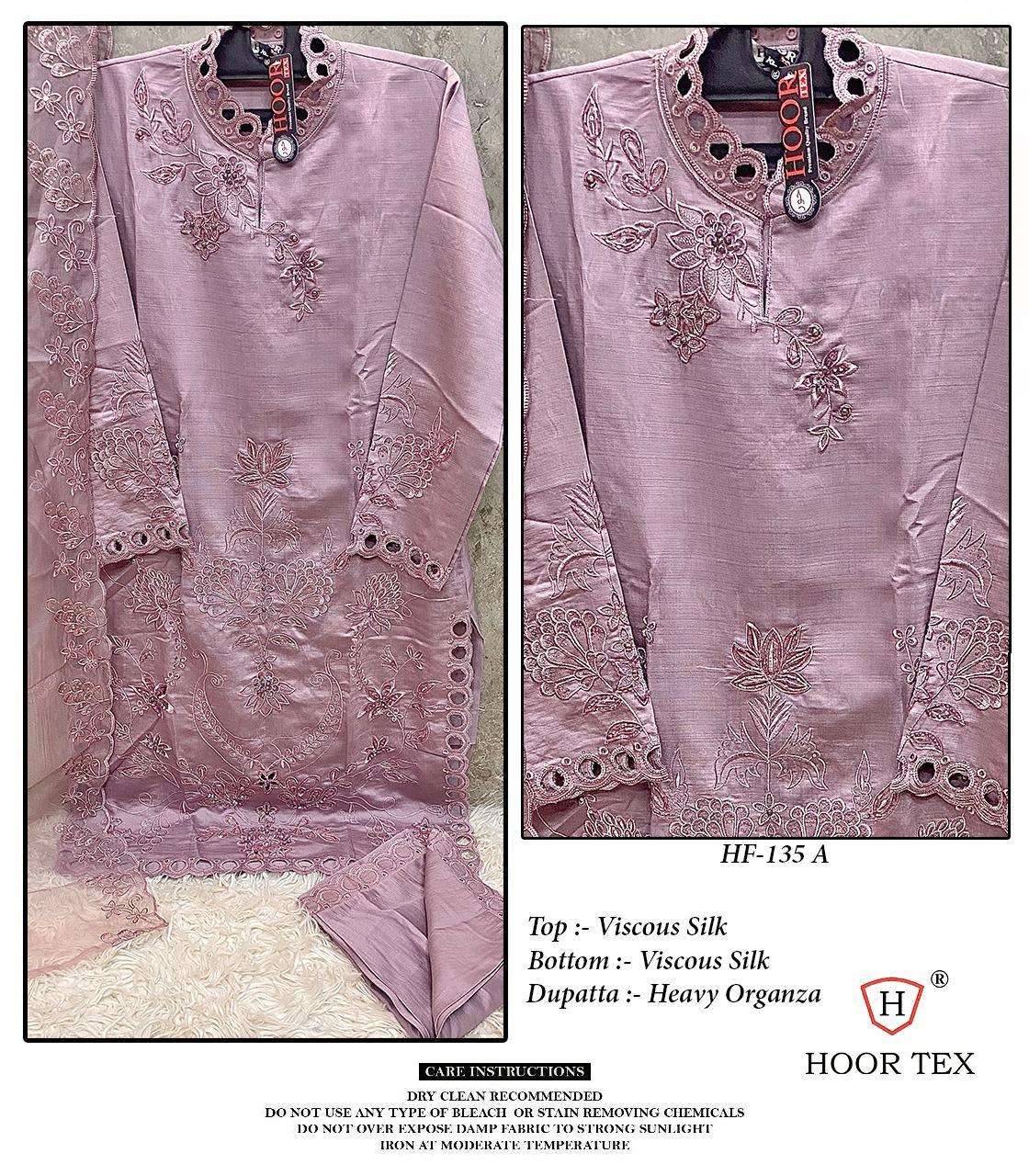 HOOR TEX HF-135 COLOUR PURE HEAVY VISCOSE SILK PAKISTANI DRESSES-00020