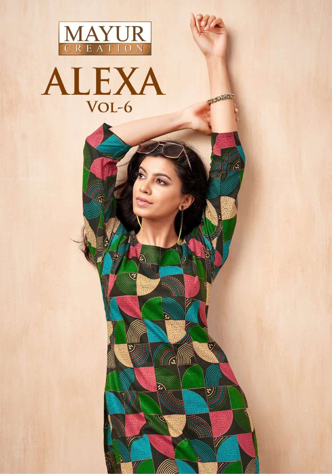 MAYUR CREATION ALEXA VOL-6 6001 TO 6010 SERIES PURE COTTON PRINTED CO-ORD SET-00062