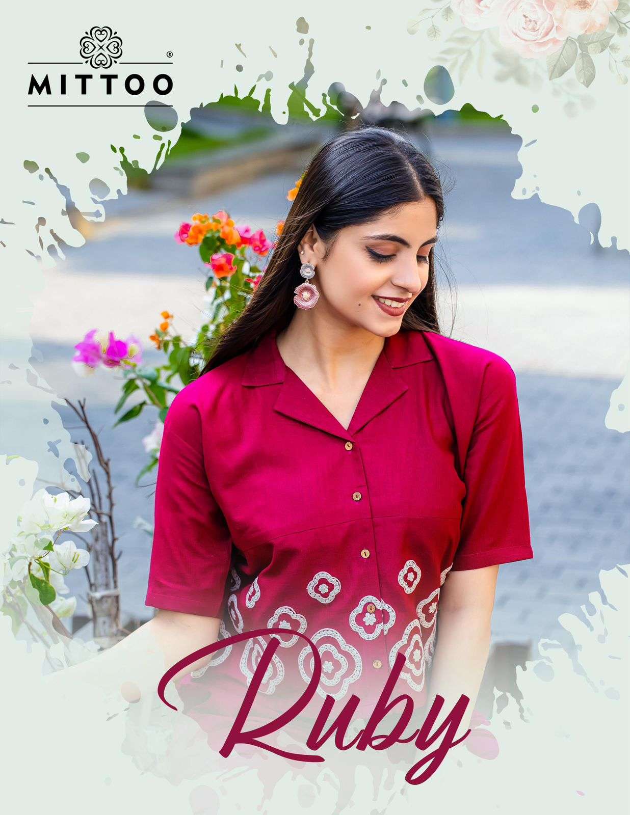 MITTOO RUBY PURE COTTON SULB CO-ORD SET-00014