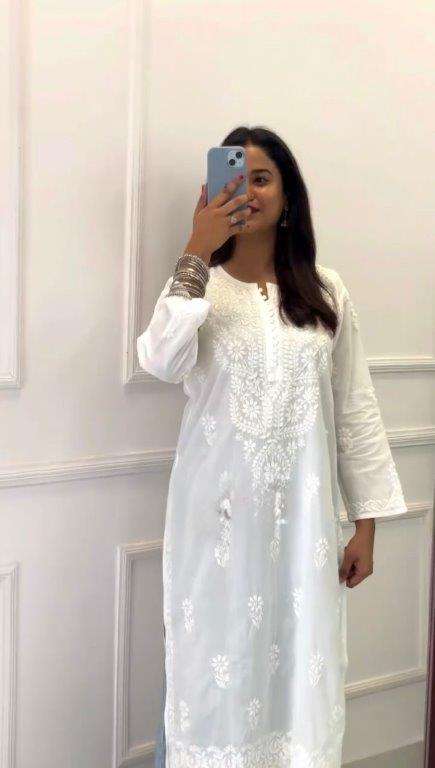 5906 HIT COLOUR BY ASLIWHOLESALE DESIGNER PURE FAUX GEORGETTE TOP-00242
