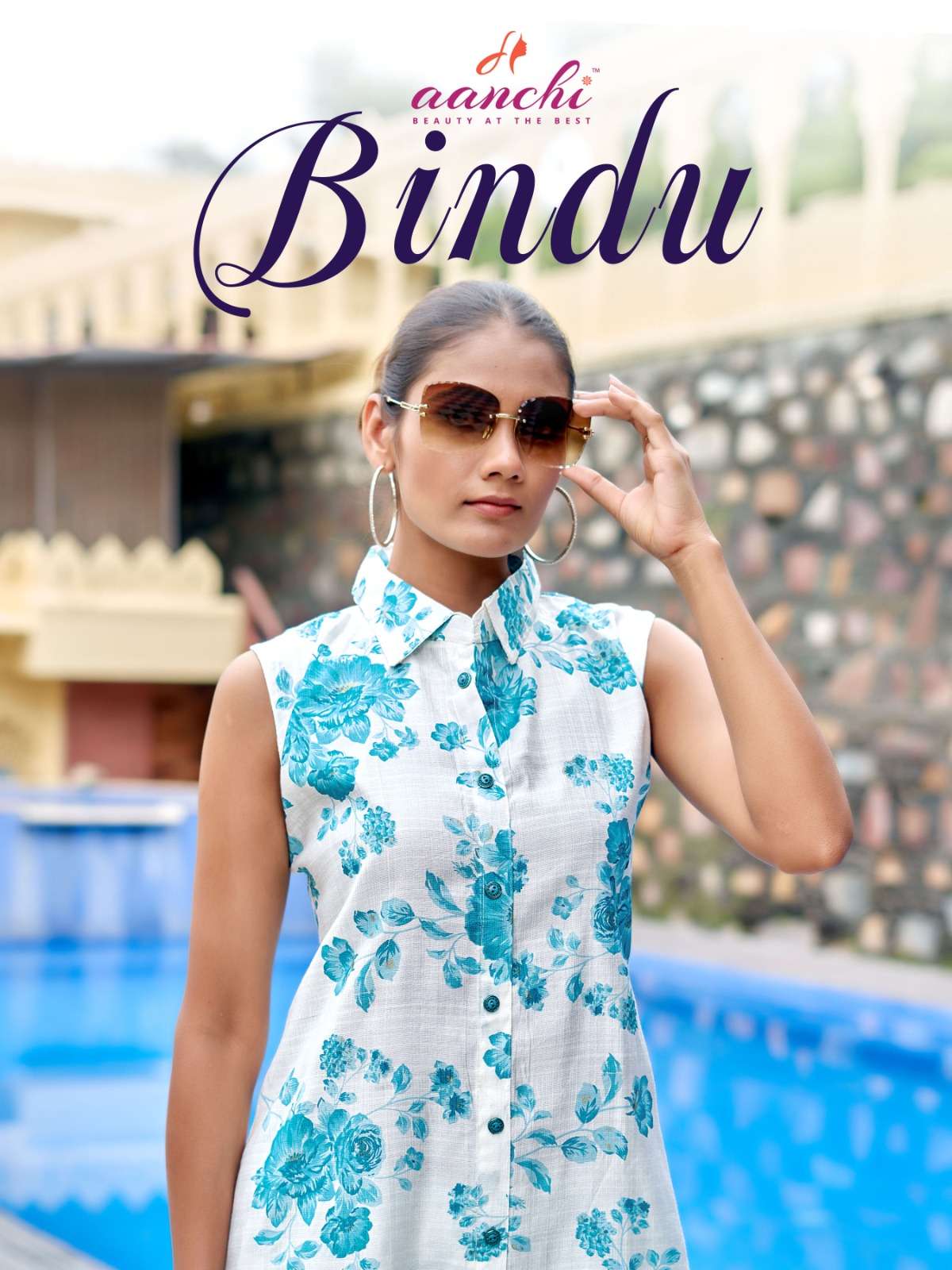 AANCHI BINDU 1001 TO 1004 SERIES PURE VATICAN PRINTED CO-ORD SET-00286