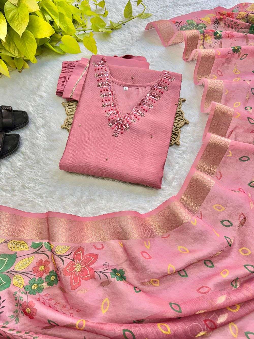 DN-501 BY ASLIWHOLESALE DESIGNER PURE GADWAL EMBROIDERY DRESSSS-00232