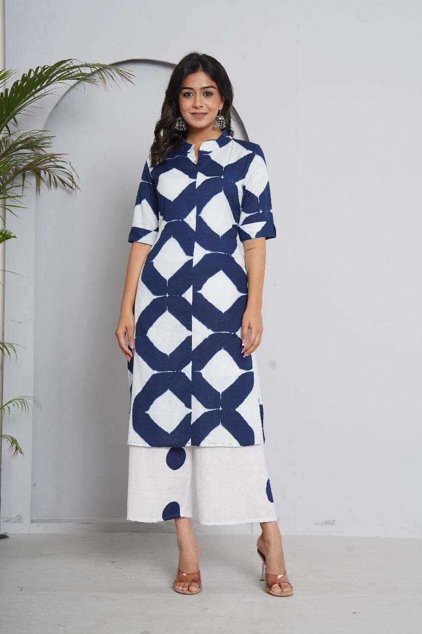 ENSTINKT PLUSH COTTON SERIES-51 PURE COTTON PRINTED CO-ORD SET-00288