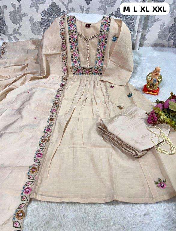 JYOTI VOL-295 BY ASLIWHOLESALE DESIGNER PURE ROMAN SILK EMBROIDERY DRESSES-00233